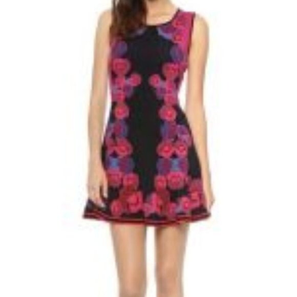 Worn on TV, Diane von Furstenberg Sleeveless Jacquard Body Con Dress Size Small - Picture 2 of 12